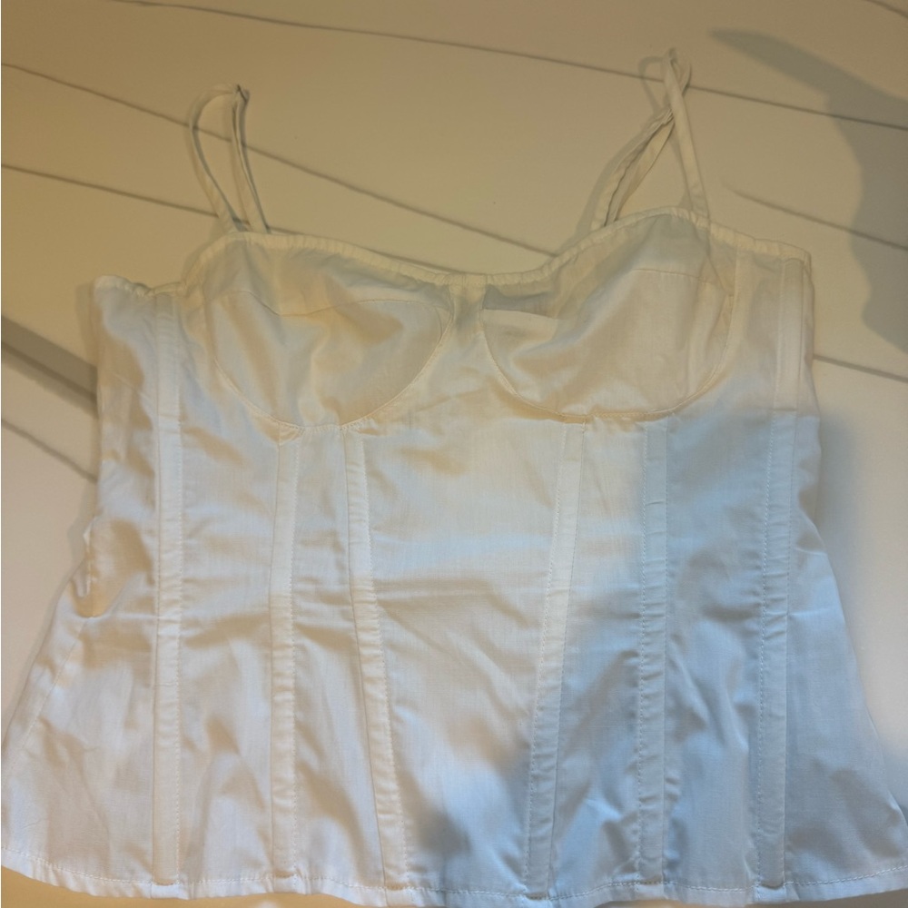PrettyLittleThing White Tank Top Essential